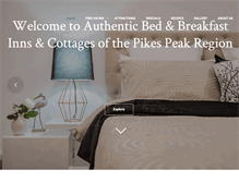 Tablet Screenshot of colorado-bed-breakfast.com